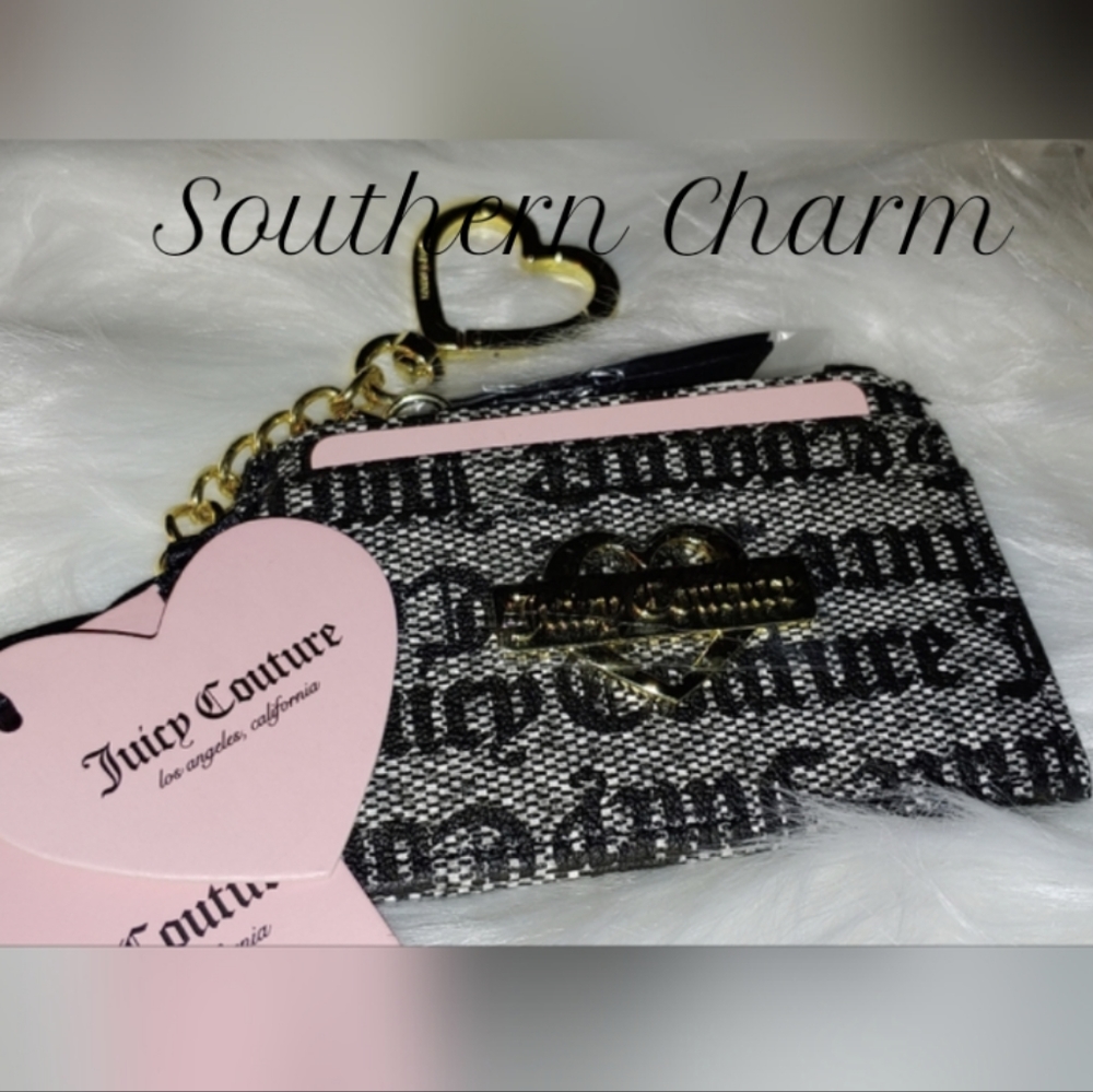🆕️💋 Juicy Couture Glam Card Case.